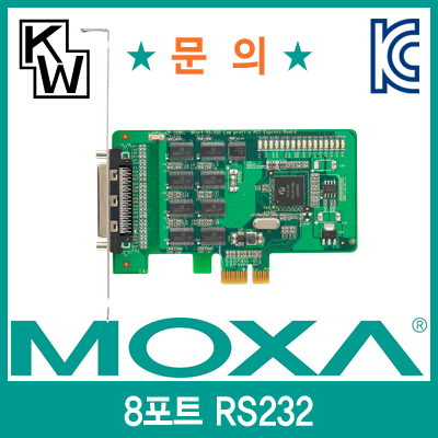 MOXA(모싸) CP-168EL-A 8포트 PCI Express 시리얼카드(케이블 별매)