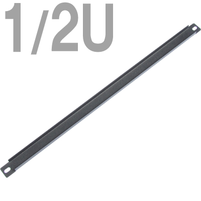 NETmate CYPN-1/2U(Black) 허브랙 블랭크 판넬(½U/블랙)