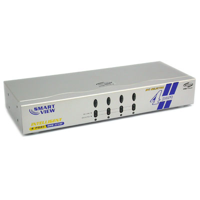 NETmate 고해상도 DVI 4:1 모니터 수동선택기