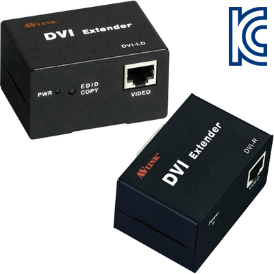 NETmate DVI-ED DVI 1:1 리피터 (로컬 + 리모트)(30m/50m)(EDID)