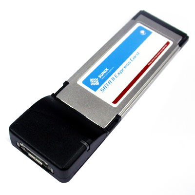 NETmate eSATA 1Port PCMCIA Express 카드(JMicron)