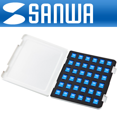 SANWA FC-MMC20SD SD 메모리카드 케이스(36매)