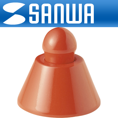 SANWA FCD-LYD 레이어드 CD/DVD 홀더(3매/오렌지)