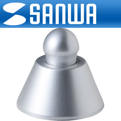 SANWA FCD-LYSV 레이어드 CD/DVD 홀더(3매/실버)