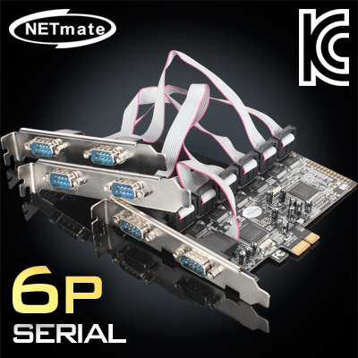 NETmate I-472 6포트 PCI Express 시리얼카드(MOS)