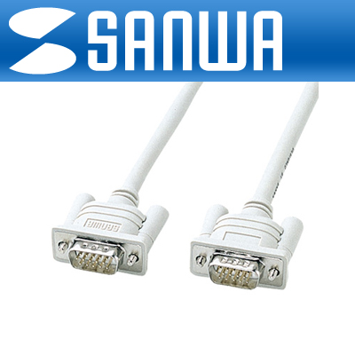 SANWA RGB 모니터 케이블 2m (21”이하)