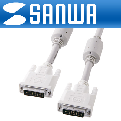 SANWA 최고급형 DVI-D 듀얼링크 케이블 5m