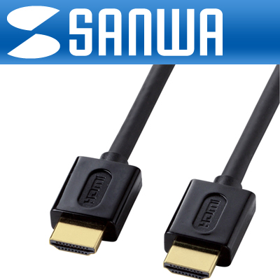 SANWA KM-HD20-20DBK(OFC) HDMI 1.4 케이블 2m(블랙)