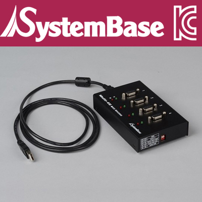 SystemBase(시스템베이스) USB2.0 to 4포트 RS422/485 컨버터 COMBO (V1.7)