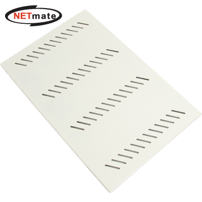 NETmate NM-FIS01 서버랙 고정선반(아이보리)
