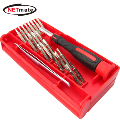 NETmate NM-KHT009 정밀 드라이버&핀셋 세트(22 in 1)