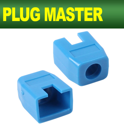 PLUG MASTER NM-SR003BL RJ-45 각부트(6Ø/블루/낱개)