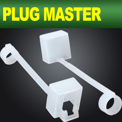 PLUG MASTER NM-SR018 RJ-45 플러그 가이드 일체형 보호커버(클리어/낱개)