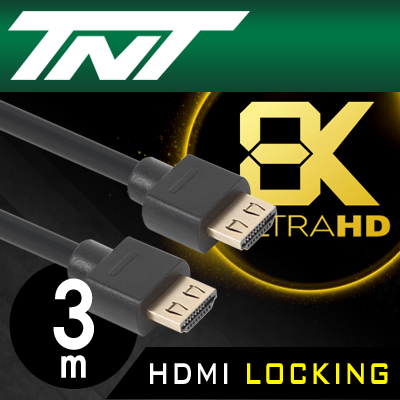 TNT NM-TNT121 8K 60Hz HDMI 2.0 락킹 케이블 3m