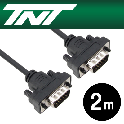 TNT NM-TNT13 슈퍼슬림 RGB 모니터 케이블 2m