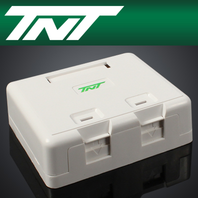 TNT NM-TNT63 노출형 2포트 아울렛 박스