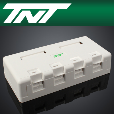 TNT NM-TNT64 노출형 4포트 아울렛 박스