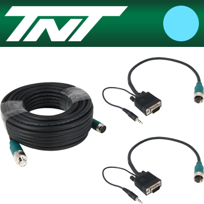 TNT NM-TNTA40S3 RGB+스테레오 분리형(배관용) 케이블 41m