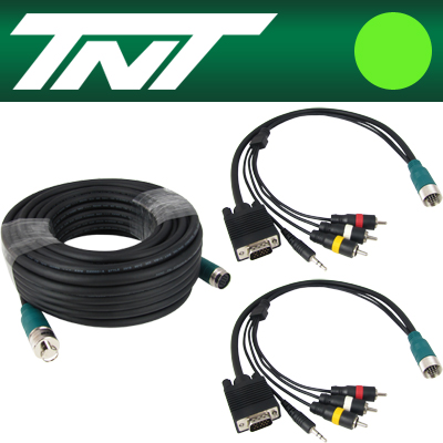 TNT NM-TNTA30S4 RGB+스테레오 or 3RCA 분리형(배관용) 케이블 31m