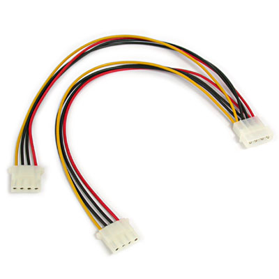 NETmate IDE 4핀 전원 Y 케이블