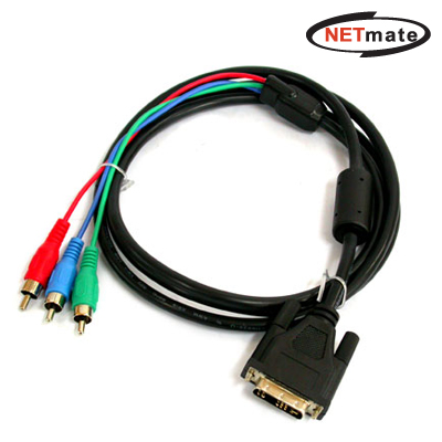 NETmate DVI to 컴퍼넌트 케이블 10m