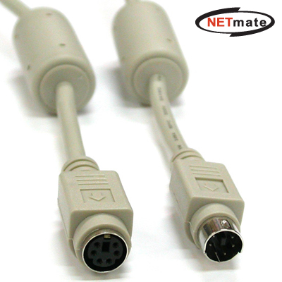 NETmate PS2 연장(M/F) Cable(노이즈 필터) 30m