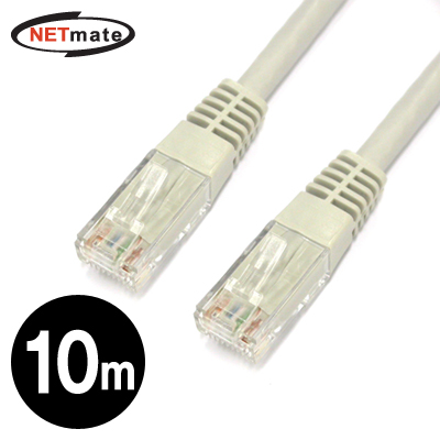 NETmate CAT.6 UTP다이렉트 케이블 10m