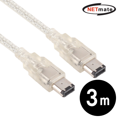 NETmate IEEE1394 6-6 케이블 3m