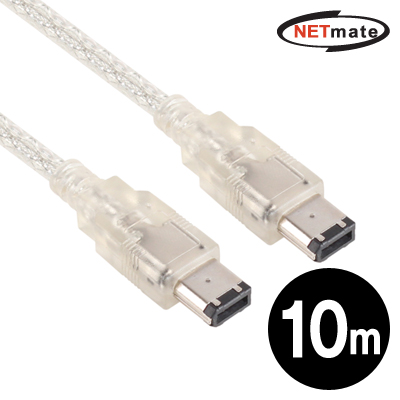 NETmate IEEE1394 6-6 케이블 10m