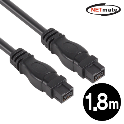 NETmate IEEE1394B 9P Bilingual케이블 1.8m