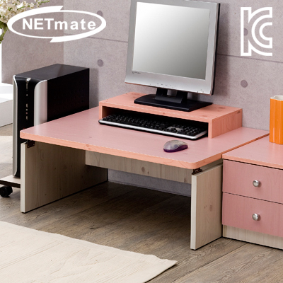 NETmate NMK-OCD05 좌식 책상 (800x600x320/핑크)