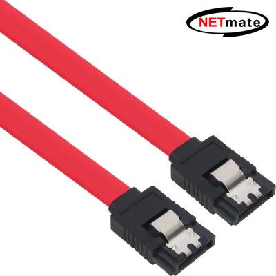 NETmate SATA(Lock)-SATA(Lock) 케이블 0.3m