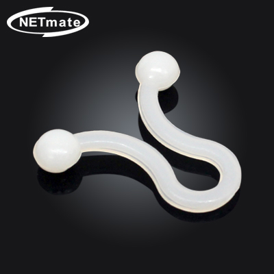 NETmate NMT-TL5 케이블 정리용 트위스트 케이블 타이 (5mm/화이트/100EA)