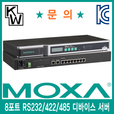 MOXA(모싸) NPort 6650-8 8포트 RS232/422/485 디바이스 서버