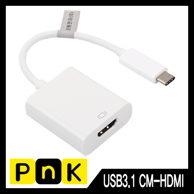 PnK P022A USB3.1 Type C to HDMI 컨버터(무전원/Alternate Mode)
