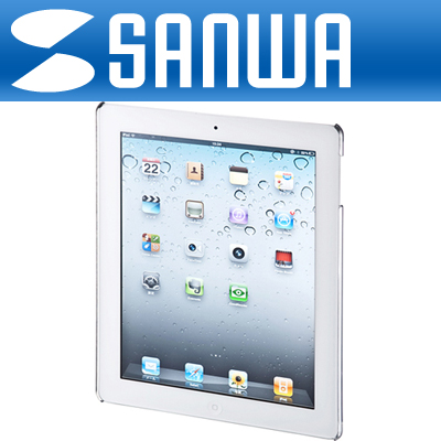 SANWA PDA-IPAD21CL iPad2 전용 크리스탈 케이스