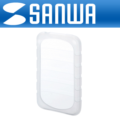 SANWA PDA-IPH60CL iPhone3GS 실리콘 케이스(클리어)