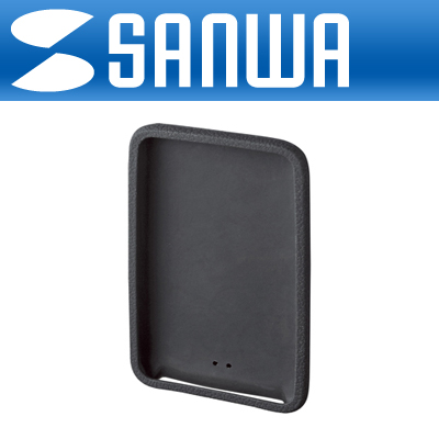 SANWA PDA-IPOD52BK iPod touch 2세대 전용 실리콘 케이스(블랙)