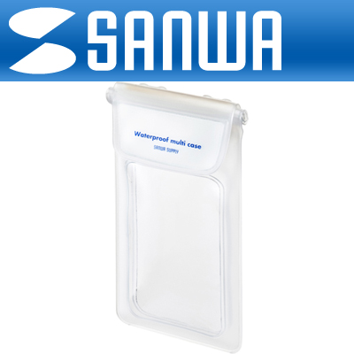 SANWA PDA-SPCWP1W 스마트폰용 방수팩(화이트)