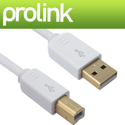 PROLINK PMM366-0500 PMM시리즈 USB2.0 AM-BM 케이블 5m (OFC/24K금도금)