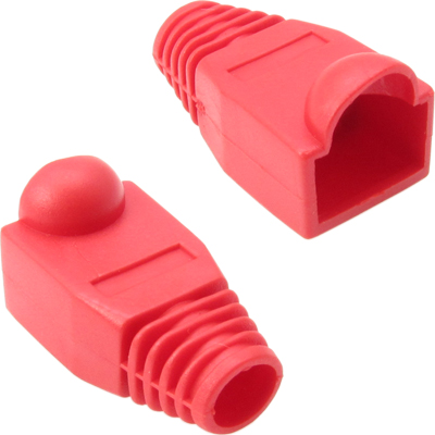 NETmate NMK-TBTR RJ-45 보호캡(통부트/레드/낱개)