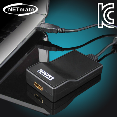 NETmate U-600 USB2.0 to HDMI 컨버터