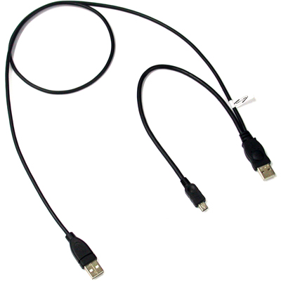 NETmate NMP-UM209YB USB2.0 Mini 5핀 Y케이블 (B형) 0.3m