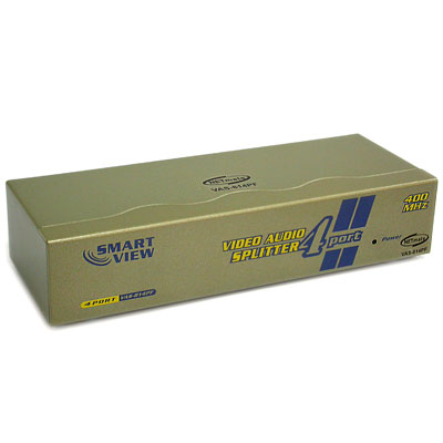 NETmate 초고해상도 1:4 모니터 분배기(오디오기능포함)