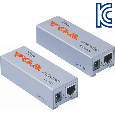 NETmate  VGA 1:1 리피터(로컬 + 리모트)(180m)