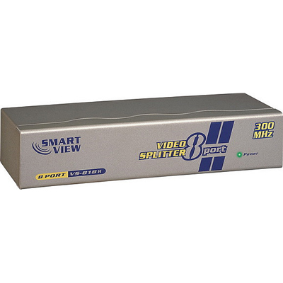 NETmate VS-818H 고해상도 1:8 모니터 분배기(300MHz)