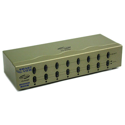 NETmate 고해상도 2:8 모니터 MATRIX 분배기
