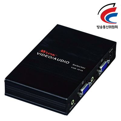 NETmate YVR-101A 컴포넌트 to RGB 변환 선택기형 컨버터